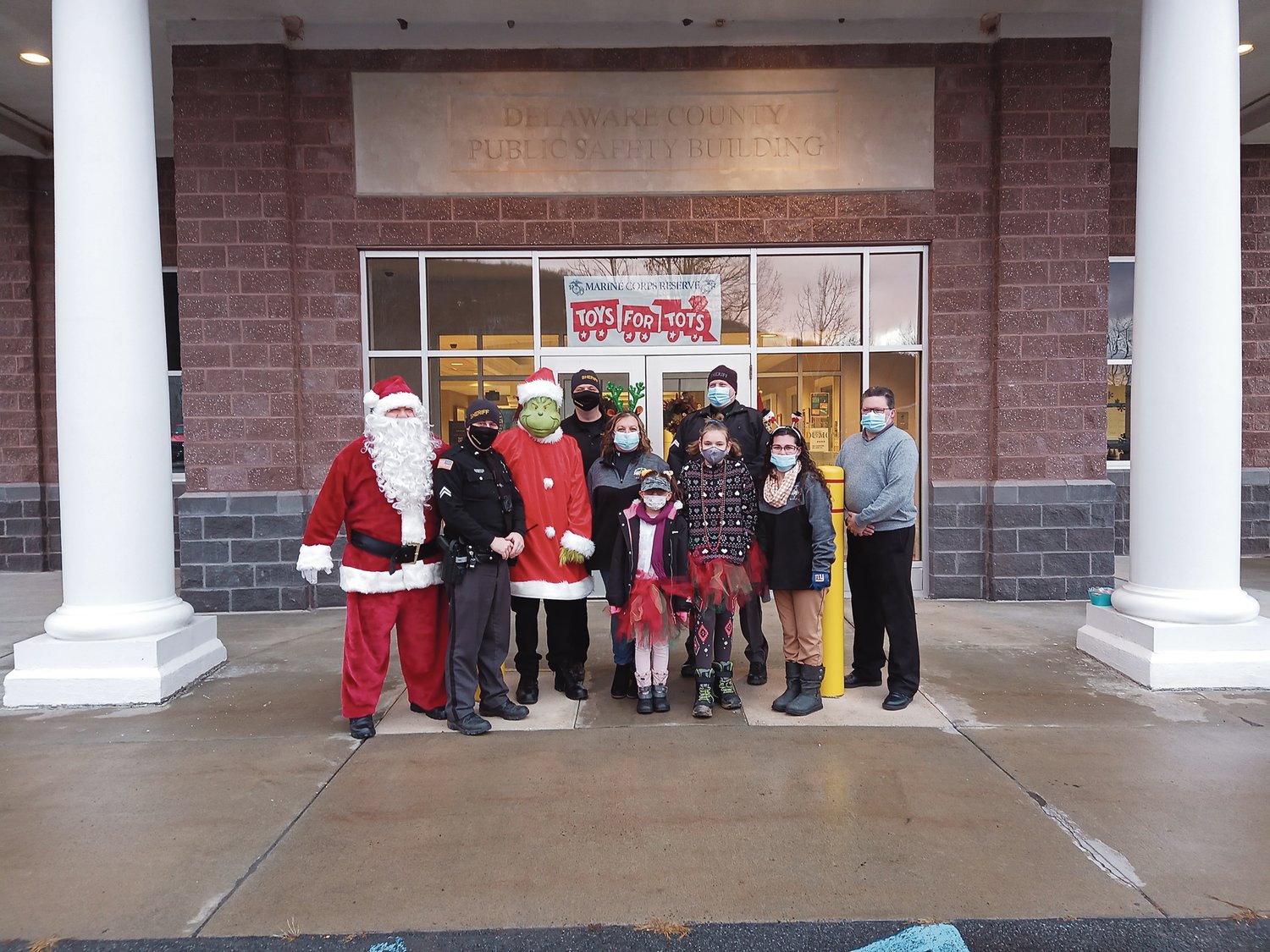 Toys For Tots Donations Double Delco S