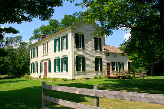 The Frisbee House, where Delaware County Historical Association is located at 46549 state Route 10, Delhi.